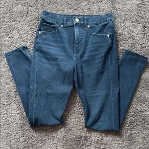 Express Men's Dark Blue Skinny Jeans